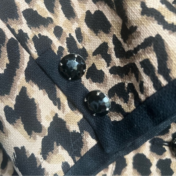 East 5th Leopard Print Jacket Size M - Picture 6 of 8